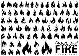 Fire Flame Icon Sign Symbol Flaming