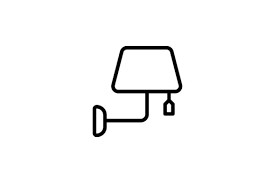 Wall Lamp Icon Graphic By Kanggraphic