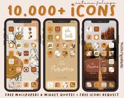 10 000 Autumn Foliage Ios14 App Icons