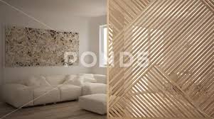 Wooden Panel Close Up Modern Living