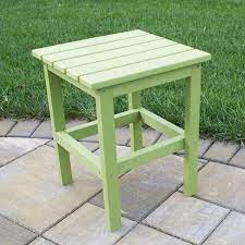 Durogreen Recycled Plastic Adirondack Side Table Size 15