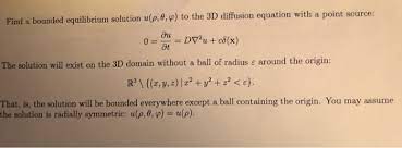 Bounded Equilibrium Solution U