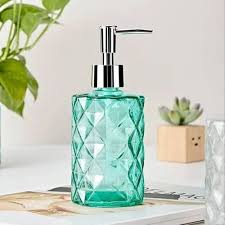 Manual Glass Soap Dispenser