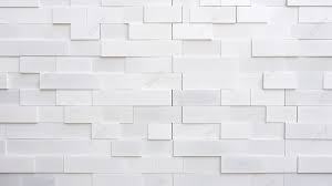 Textures Of White Tile Walls Background
