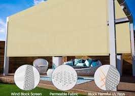 Uv Block Sun Shade Panel With Grommets