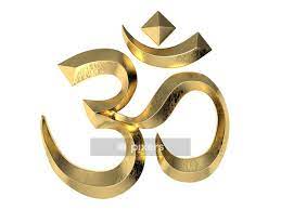 Wall Decal Hindu Om Icon 3d Isolated