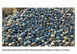 Decorative Garden Stones Mixed Rounding