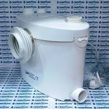 White Basement Toilet Pump Size