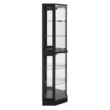 Black 26 In Width Display Cabinet