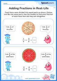 Fractions Worksheets For 5th Graders