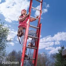 Safe Extension Ladder Setup