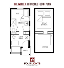 The 115 Sq Ft Weller Tiny House On