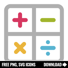 Free Maths Calculate Png Svg Icon