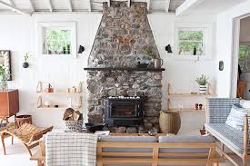 Natural Stone Fireplace Ideas