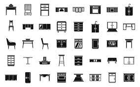 Furniture Icon Vector Art Icons And