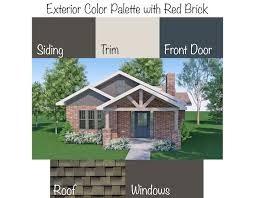 Exterior Paint Colors With Red Brick