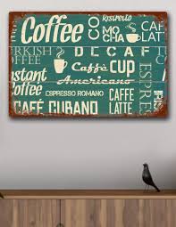 Vinoxo Cafe Wall Art Painting Frame