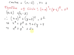 With A Radius Of 3 Has A Polar Equation