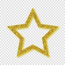 Gold Glitter Star Png Transpa