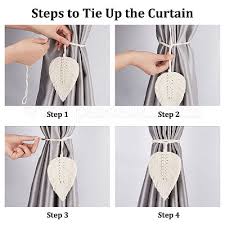 Shower Curtain Tie Backs