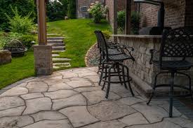 Paver Walkway And Mexican Pebbles