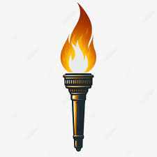 Lit Torch Icon Torch Clipart Torch