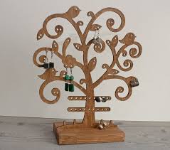 Wooden Jewelry Organizer Jewelry Tree