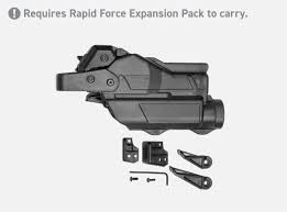 rapid force duty holster s