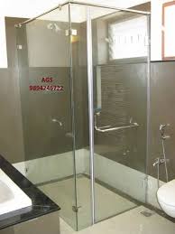 Clear Tempered Glass Shower Enclosure
