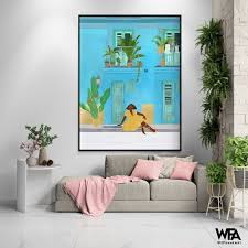 Wall Art Miami Airbnb Poster Print