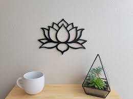 Lotus Wall Art Lotus Flower 3d Printed