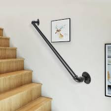 Vevor 3 Ft Pipe Stair Handrail 440 Lbs