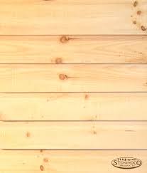 Knotty Pine Bevel Clapboard Paneling
