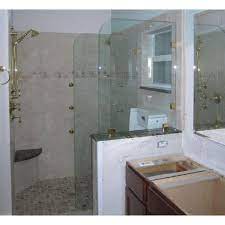 Frameless Shower Enclosure Toilet