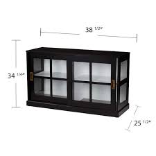 Byward Black Curio Cabinet