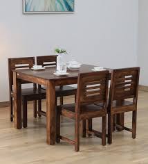 Off On 4 Seater Dining Table Set