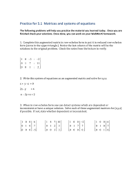 5 1 Matrices And Systems Of Equations