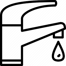 Bathroom Fitting Mixer Outline Sink