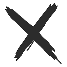 X Mark Scribble Icon Png Svg Design
