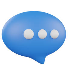 Bubble Emoji 3d Icon In