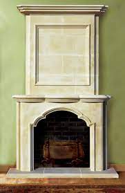 Cast Stone Overmantel 8 With Avalon