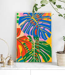 The Colorful Mind Art Print Tropical