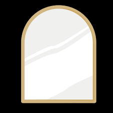 Wall Mirror Generic Flat Icon