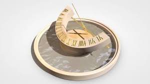 3d Model Solar Sundial Clock Buy Now