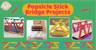 popsicle stick bridge projects kids can