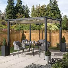 Premium Aluminium Garden Gazebo 3x3m By