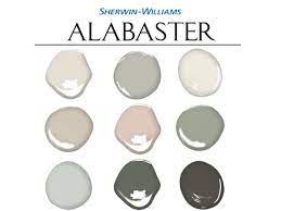 Sherwin Williams Alabaster Paint