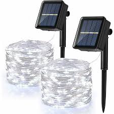 Led Solar String Lights Waterproof 12m