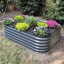 Modular Metal Raised Garden Bed Kit