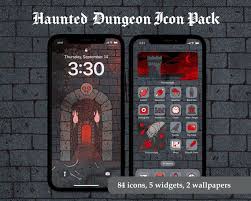 Haunted Dungeon Icon And Wallpaper Pack